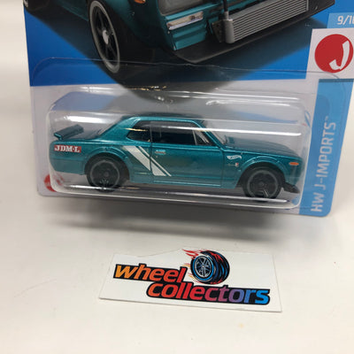 Nissan Skyline H/T 2000GT-X #187 * Teal * 2022 Hot Wheels