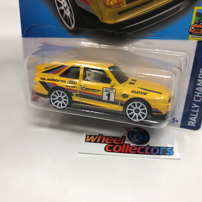 '84 Audi Sport Quattro #180 * Yellow * 2022 Hot Wheels Case L
