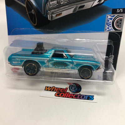 '68 El Camino #196 * Teal * 2022 Hot Wheels Case L