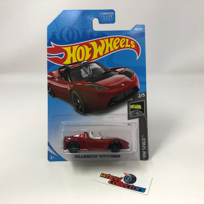 Tesla Roadster with Starman #109 * 2019 Hot Wheels