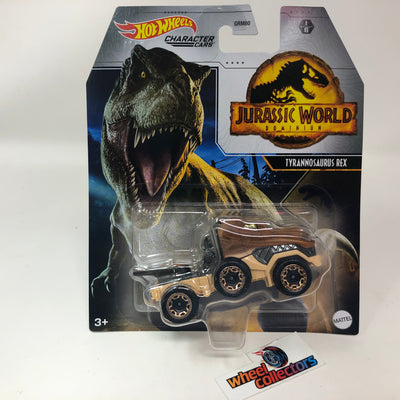 4 Car Set * Hot Wheels Character Cars Jurassic World