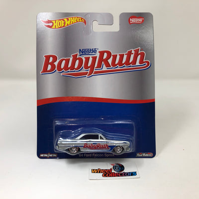 '64 Ford Falcon Sprint Baby Ruth * Hot Wheels Pop Culture Nestle