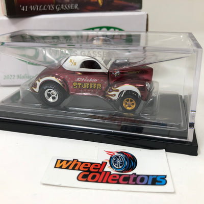 '41 Willys Gasser Holiday Car * 2022 Hot Wheels Collectors RLC Redline Club