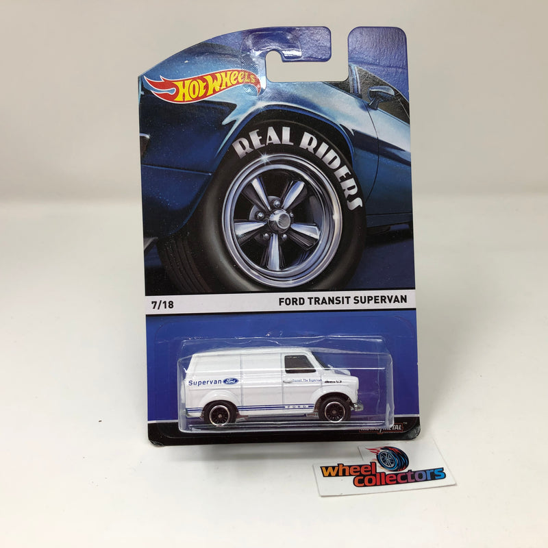 Ford Transit Supervan * Hot Wheels Heritage Real Riders Series