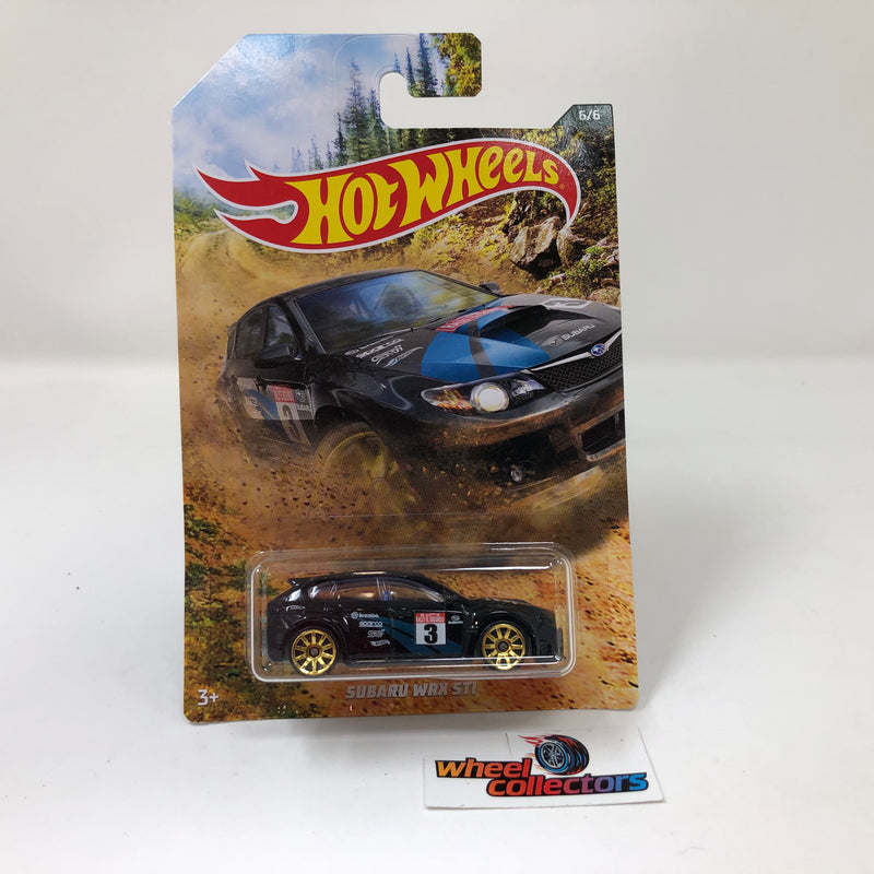 Subaru WRX STI * Black * Hot Wheels Road Rally Series