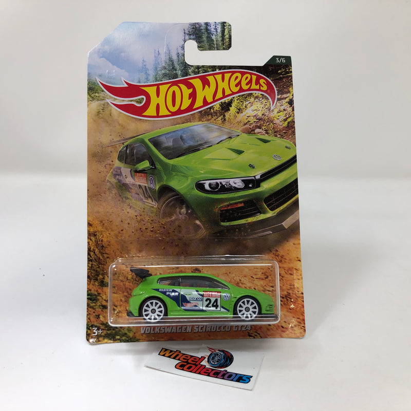 Volkswagen Scirocco GT24 * Green * Hot Wheels Road Rally Series