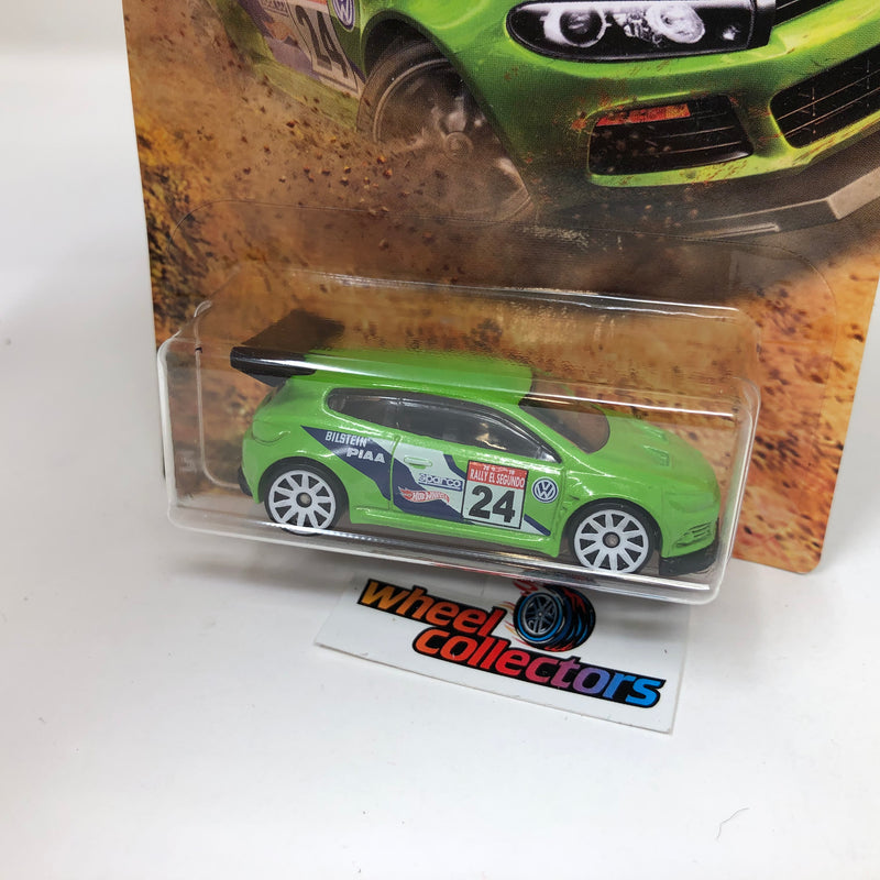 Volkswagen Scirocco GT24 * Green * Hot Wheels Road Rally Series