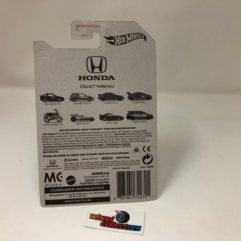 Honda Civic Si * Blue * Hot Wheels Honda Series