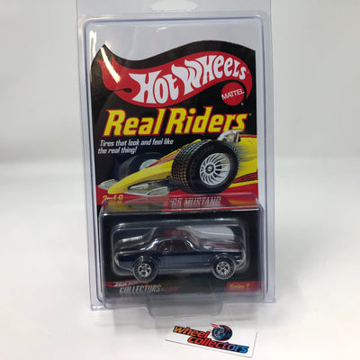 '65 Mustang Real Riders Series * Hot Wheels RLC Red Line Club