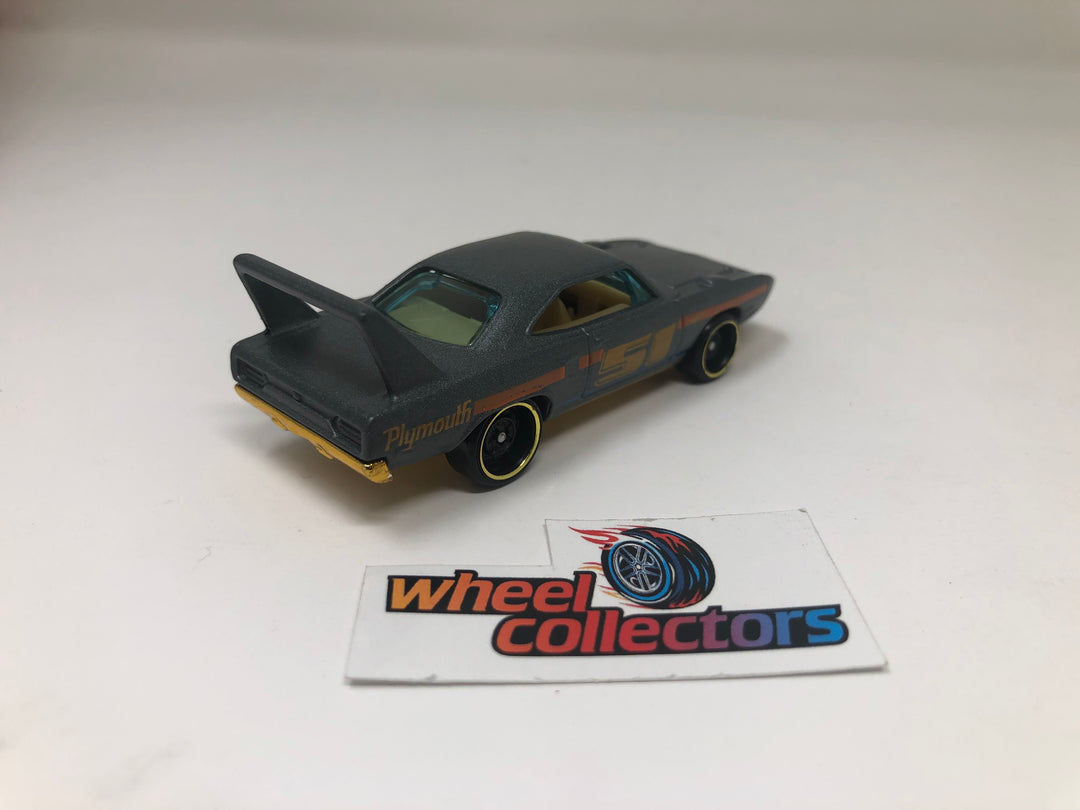 70 Plymouth Superbird * Gray * Hot Wheels Loose 1:64 Scale