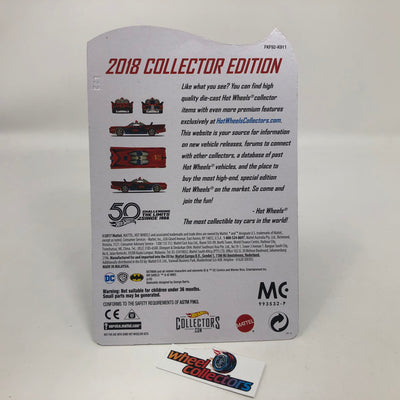 TV Series Batmobile * 2018 Hot Wheels Collector Edition Kmart Mail-in