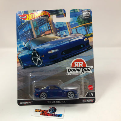 '95 Mazda RX7 * Blue * 2022 Hot Wheels Car Culture Ronin Run Case P