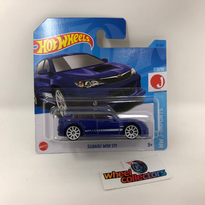 Subaru WRX STI #21 * Blue * 2023 Hot Wheels Case A Release Short Card