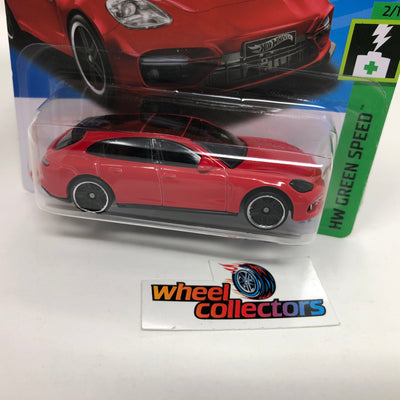 Porsche Panamera Turbo Hybird * RED * 2023 Hot Wheels Case A Release Short Card