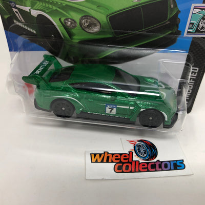 2018 Bentley Continental GT3 #44 * Green * 2023 Hot Wheels Case A Release Short Card