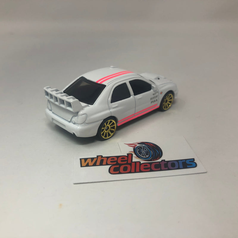 Subaru Impreza * White * Hot Wheels Loose 1:64 Scale