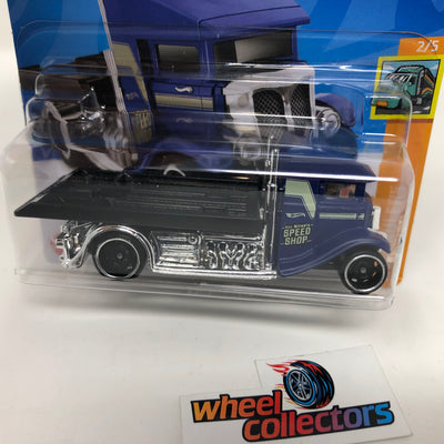 Fast-Bed Hauler #11 * Purple * 2023 Hot Wheels Case A Release Short Card