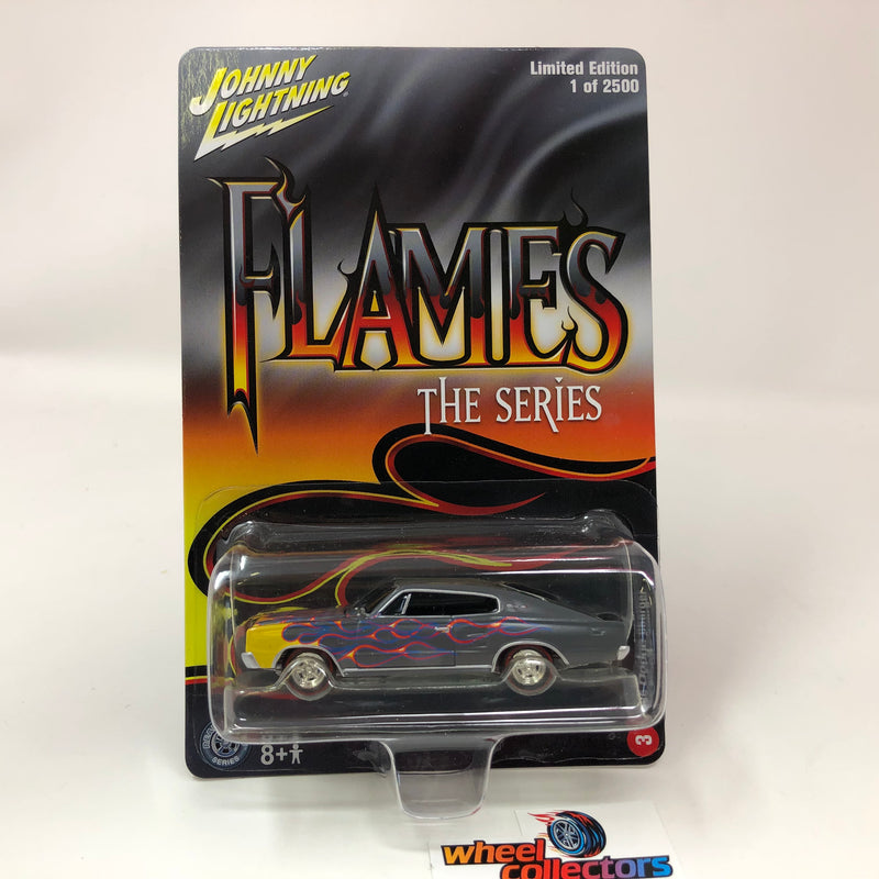 1966 Dodge Charger * Johnny Lightning Flames Series 1:64 Scale