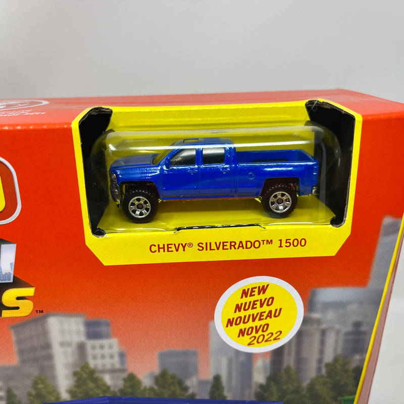 Auto Shop w/ Chevy Silverado * Matchbox Action Drivers Playset