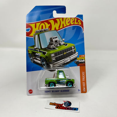 Toon'D '83 Chevy Silverado #93 * Green * 2023 Hot Wheels Case E
