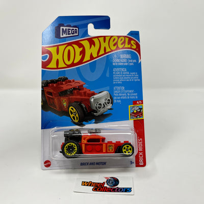 Brick and Motor #104 * Red * 2023 Hot Wheels Case E
