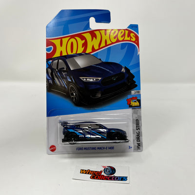 Ford Mustang Mach-E 1400 #81 * Dark Blue * 2023 Hot Wheels Case D