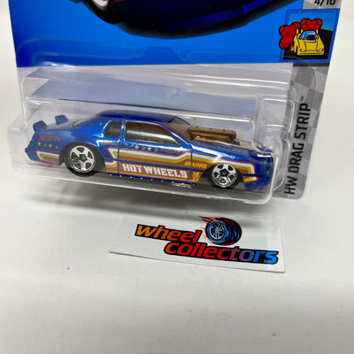 '86 Ford Thunderbird Pro Stock #107 * Blue * 2023 Hot Wheels Case E