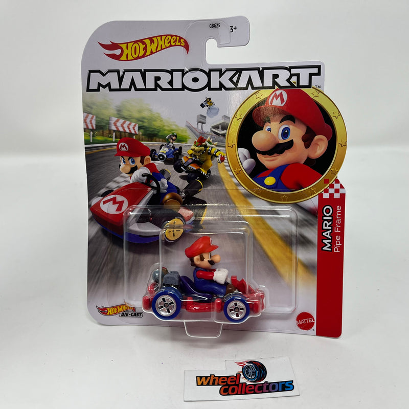 Mario Pipe Frame * 2022 Hot Wheels MARIO KART Nintendo NEW Case C