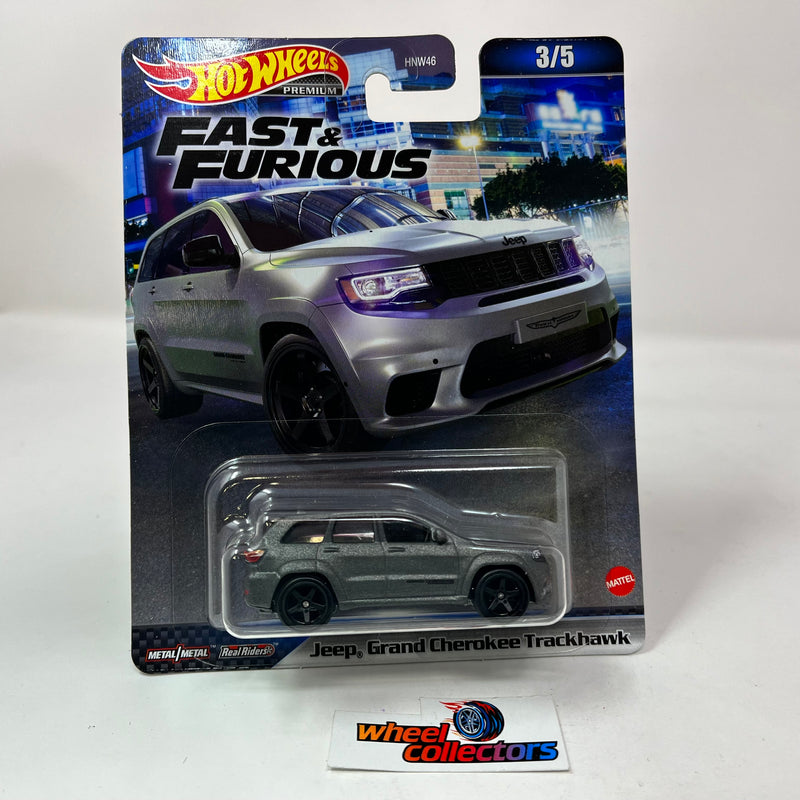 Jeep Grand Cherokee Trackhawk * 2023 Hot Wheels  Fast & Furious Retro Entertainment Case A