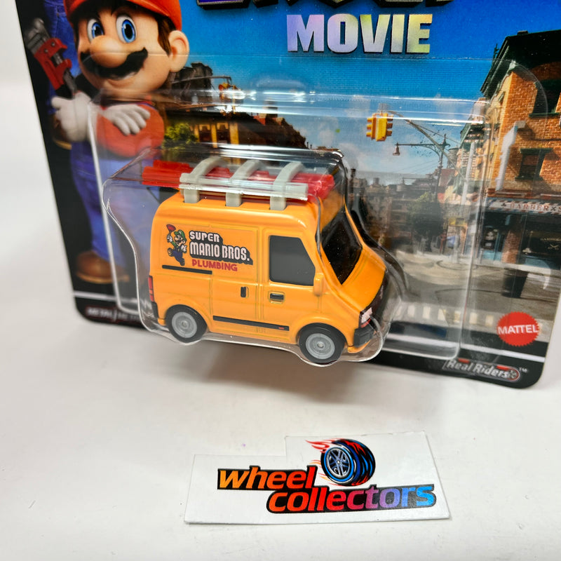 Plumber Van Super Mario Bros Movie * 2023 Hot Wheels Retro Entertainment Case P