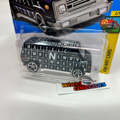 70s Van #16 * Black * 2023 Hot Wheels Case G