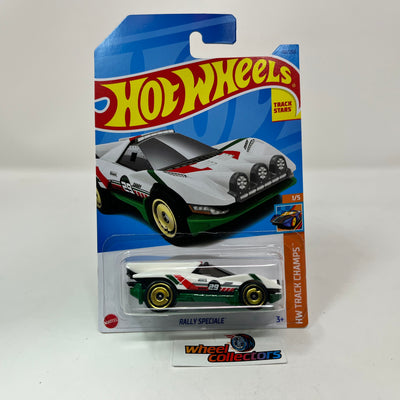 Rally Speciale #40 * White * 2023 Hot Wheels Case G