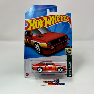 Ford Escort RS2000 #4 * RED * 2023 Hot Wheels Case G