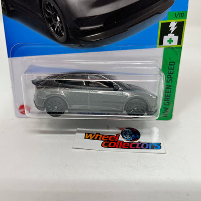 Tesla Model Y #37 * Grey * 2023 Hot Wheels Case G