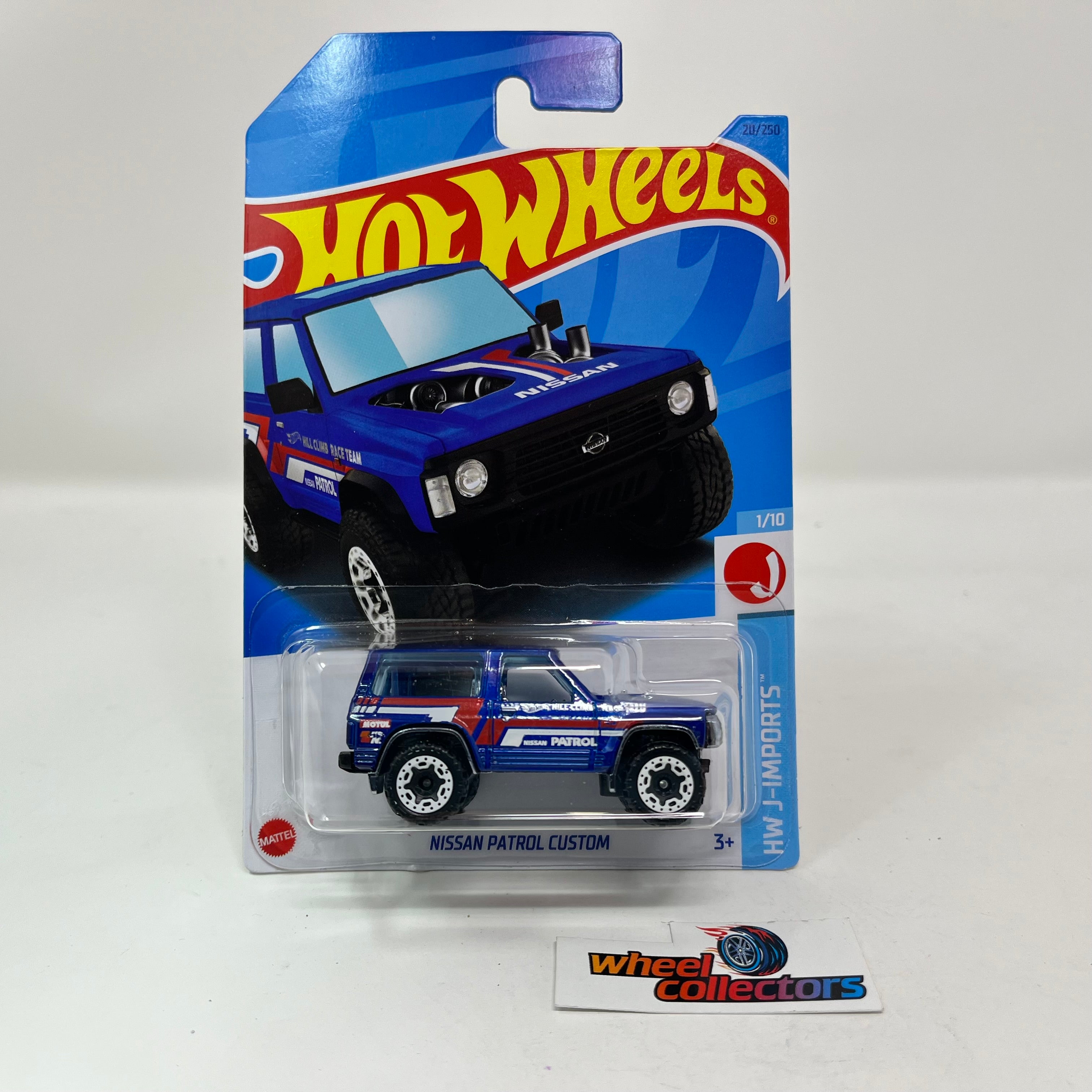 Nissan Patrol Custom #20 * Blue * 2023 Hot Wheels Case F ...