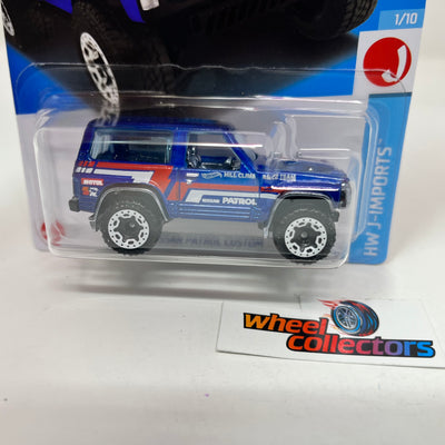 Nissan Patrol Custom #20 * Blue * 2023 Hot Wheels Case F