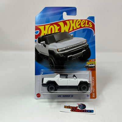 GMC Hummer EV #116 * White * 2023 Hot Wheels Case F