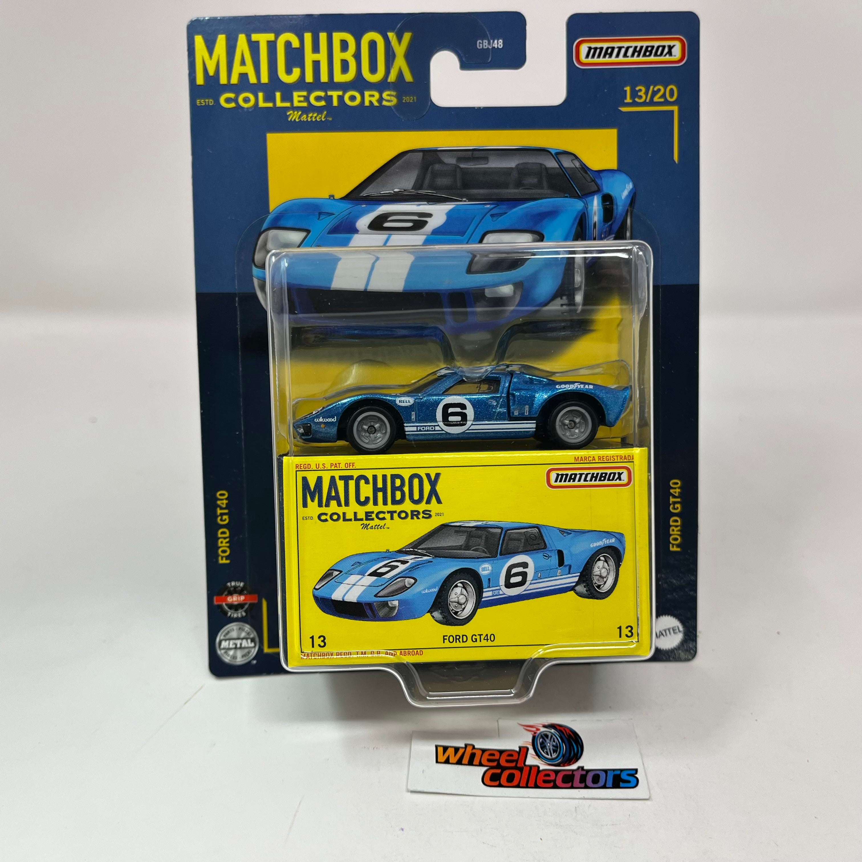 Ford GT40 #13 * 2022 Matchbox Collectors Series – Wheelcollectors LLC