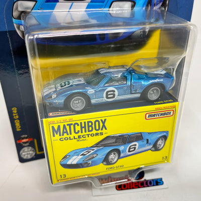 Ford GT40 #13 * 2022 Matchbox Collectors Series