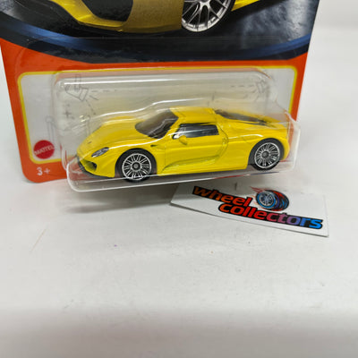 Porsche 918 Spyder #77 * Yellow * 2023 Matchbox N Case 70th Ann.