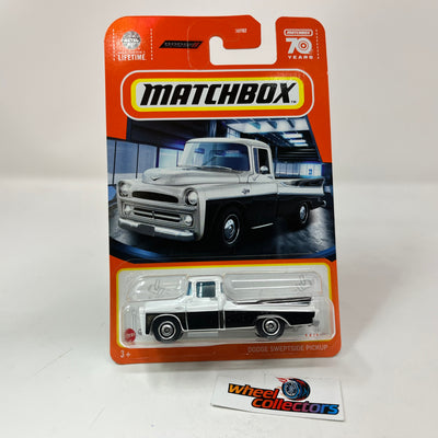 Dodge Sweptside Pickup #14 * White/Black * 2023 Matchbox N Case 70th Ann.