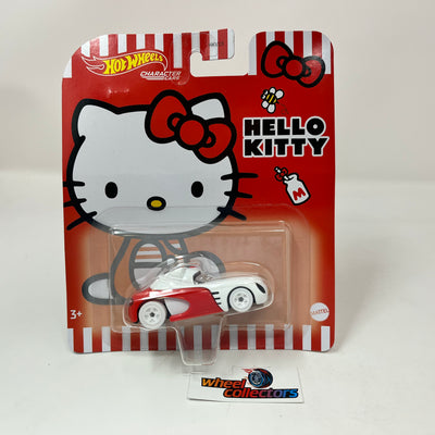Hello Kitty Red/White * Hot Wheels Character Cars Case B Hello Kitty Series