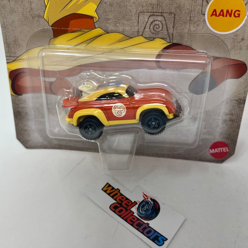 AANG Orange/Yellow * Hot Wheels Character Cars Case B Avatar The Last Airbender