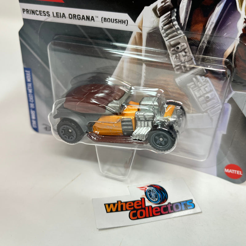 Princess Leia Organa Boushh * Hot Wheels Character Cars Case H Star Wars