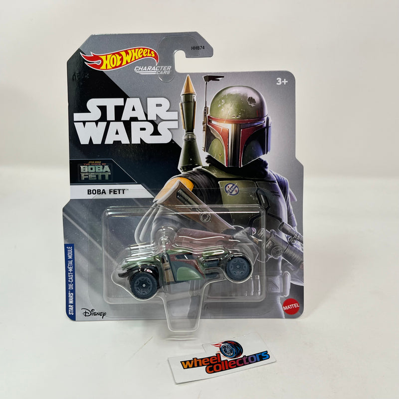 Boba Fett The Book of Boba Fett * Hot Wheels Character Cars Case H Star Wars