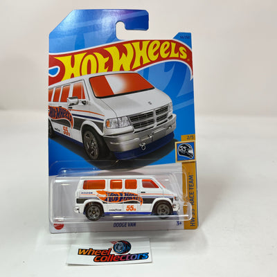 Dodge Van #66 * WHITE * 2023 Hot Wheels Case H