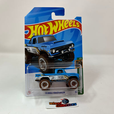 '70 Dodge Power Wagon #161 * Blue * 2023 Hot Wheels Case H