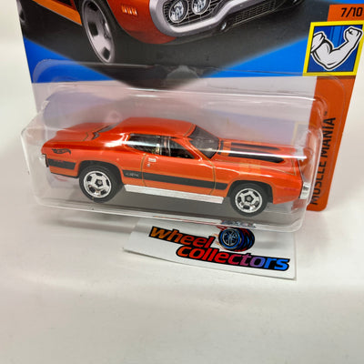 '71 Plymouth GTX #166 * Orange * 2023 Hot Wheels Case H