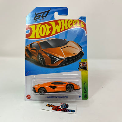 Lamborghini Sian FKP 37 #163 * Orange * 2023 Hot Wheels Case H