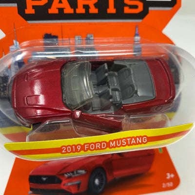 2019 Ford Mustang * Red * 2022 Matchbox Moving Parts Mix 5 Case E